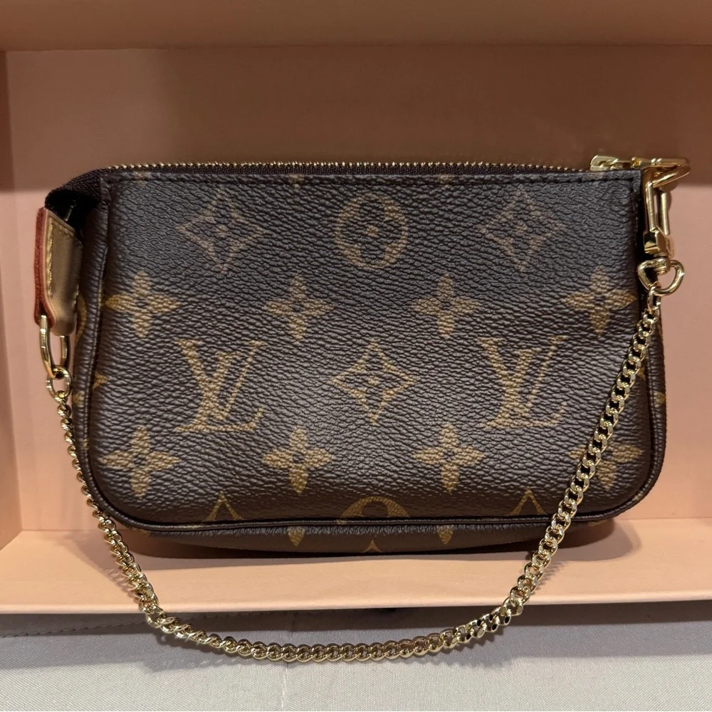 Louis Vuitton Mini Pochette - New in Box! - Picture 1 of 8